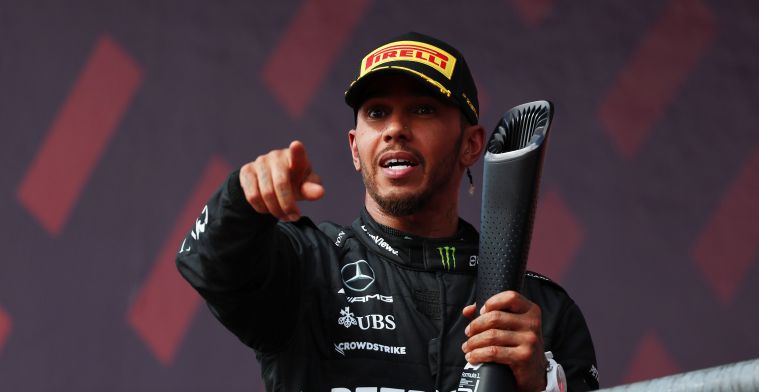 Hamilton denkt aan zege Verstappen in Brazilië: 'Dat zou ik doen'