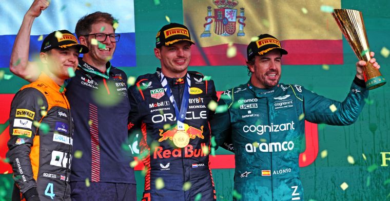 Cijfergemiddelde na GP Brazilië | Verstappen solide, Alonso zakt