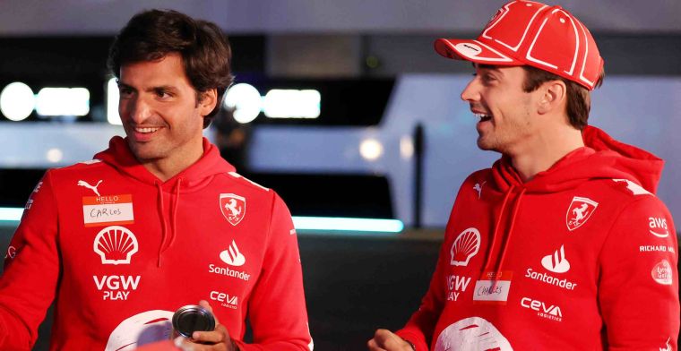 ‘Ferrari kondigt binnenkort contractverlenging Leclerc en Sainz in F1 aan’