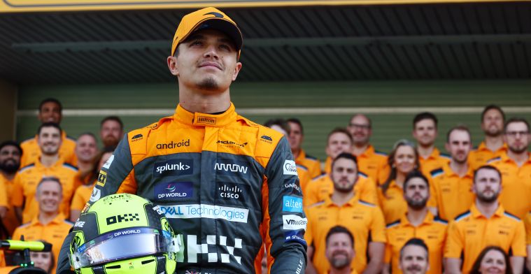 Norris verbaasd door zijn McLaren: ‘Dat deed ik met tegenzin’