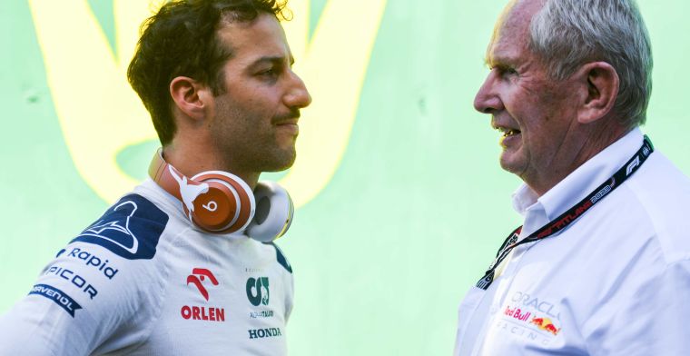Ricciardo bang voor reactie van Marko? 'Ik was wel nerveus'