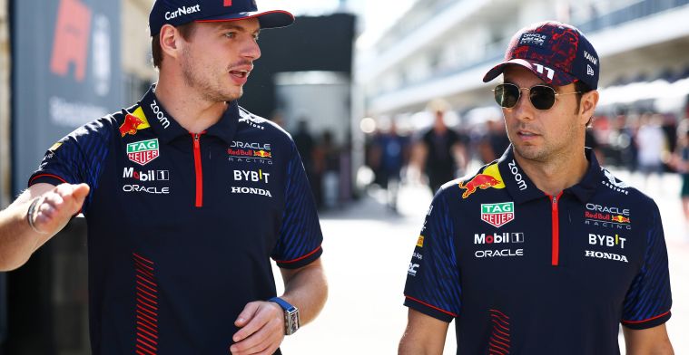 F1-kampioen: 'Ik betwijfel of Perez een toekomst heeft bij Red Bull Racing'