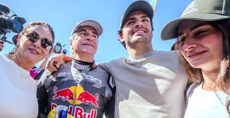Sainz sr. lovend over steun zoon Carlos Sainz tijdens Dakar: ''Grote hulp''