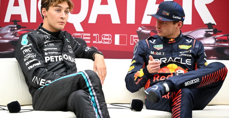 Russell treft Wolff en Vettel op skipiste in Oostenrijk: 'Bekend gezicht'