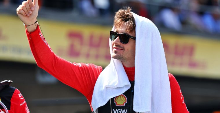 Leclerc verwelkomt Hamilton bij Ferrari: 'Iedereen zou dat mooi vinden'