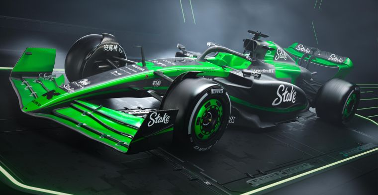 De nieuwe livery van Stake F1 Team: zo ziet de wagen eruit!