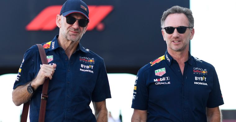 'Newey gaat met pensioen als Horner wordt ontslagen door Red Bull'