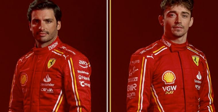 Ferrari onthult nieuw racepak in aanloop naar lancering F1-auto 2024