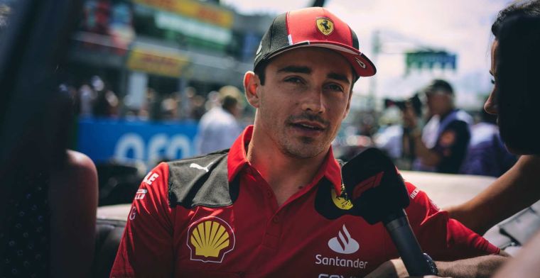 Leclerc laat voor het eerst van zich horen sinds Ferrari-nieuws Hamilton