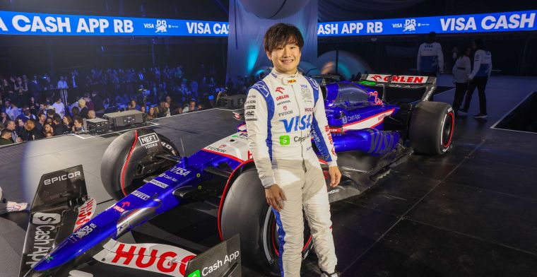 Tsunoda ambitieus: 'Het doel is om met Verstappen en Red Bull te vechten'