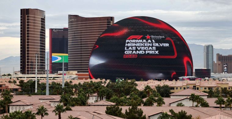 Opvallend: Grand Prix van Las Vegas nooit contractueel vastgelegd