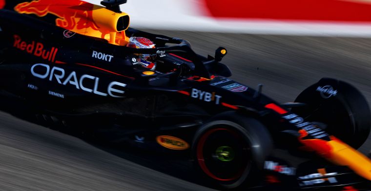 Verstappen declasseert concurrentie tijdens openingsdag test in Bahrein