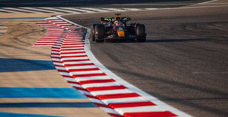 Verstappen en Hamilton in actie op tweede testdag in Bahrein