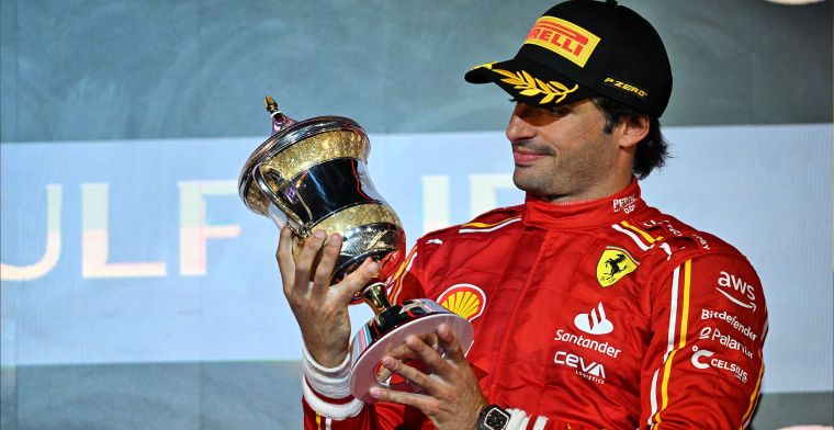 Sainz dolblij met Ferrari dit F1-seizoen: 'Het voelt geweldig'