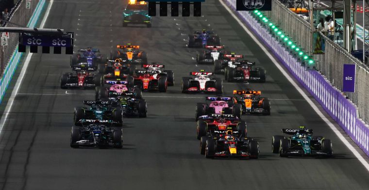 F1 Grand Prix Saoedi-Arabië | Zo ziet het afwijkende tijdschema eruit