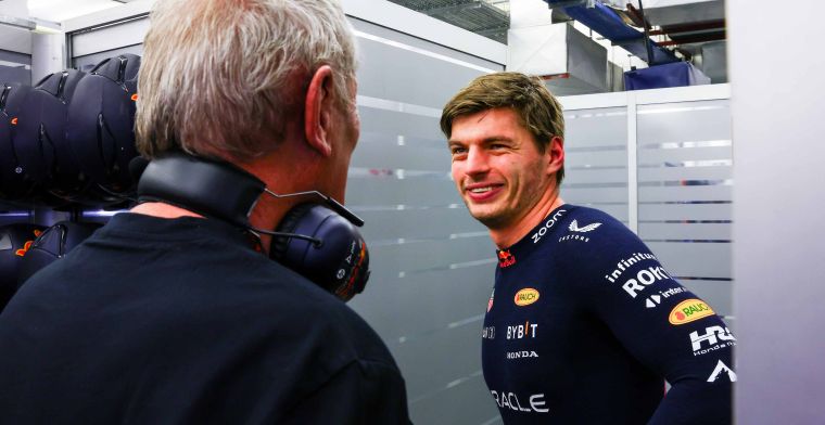 Verstappen reageert op aanblijven Marko bij Red Bull: 'Heel goed nieuws'