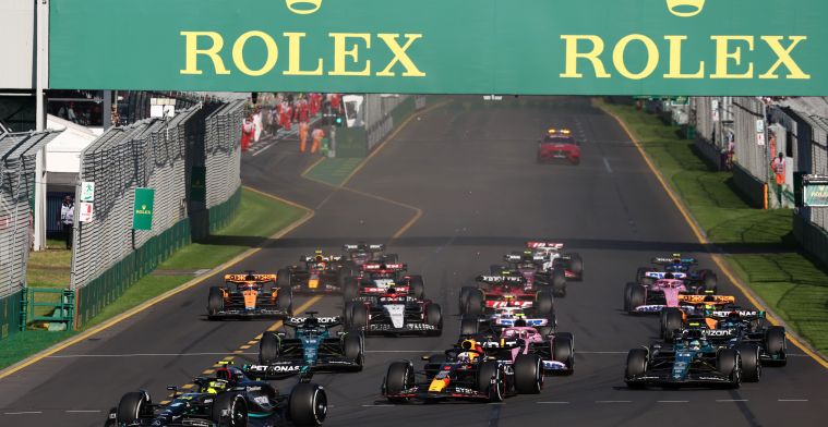 F1 in Australië: dit is het tijdschema voor de Grand Prix in Melbourne!