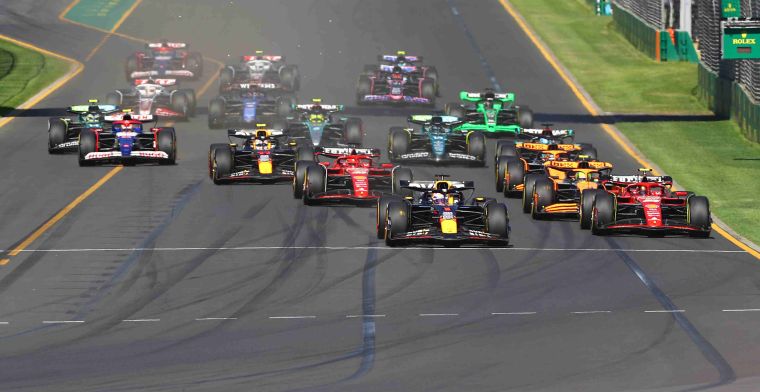 Foutloze Sainz wint in Australië en doorbreekt hegemonie Verstappen