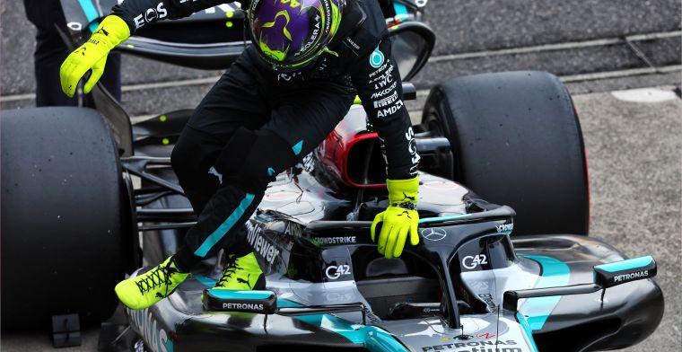Hamilton na gelaten opmerking: 'Het was te verwachten met de Red Bull'