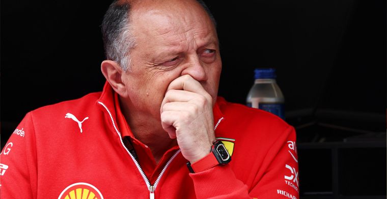 Ferrari zonder strategische blunders: Vasseur kan er wel aan wennen