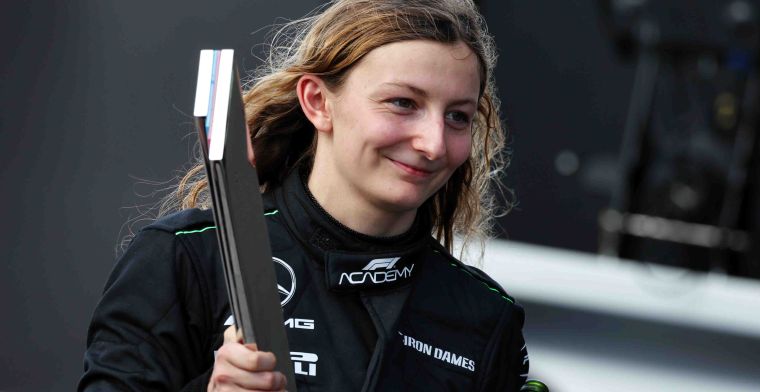 Mercedes bevestigt vrouwelijke coureur voor deelname aan Formule-klasse