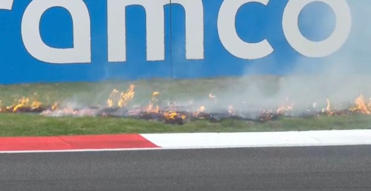 FIA lijkt oorzaak achterhaald te hebben van brandjes naast circuit in China