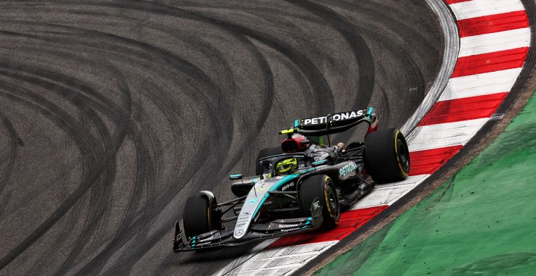 Hamilton verbijsterd door sprintprestatie: 'Beste resultaat sinds lange tijd'