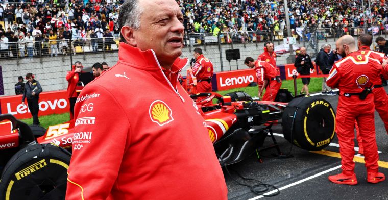 Ferrari-teambaas: 'Gevecht tussen Leclerc en Sainz teveel van het goede'