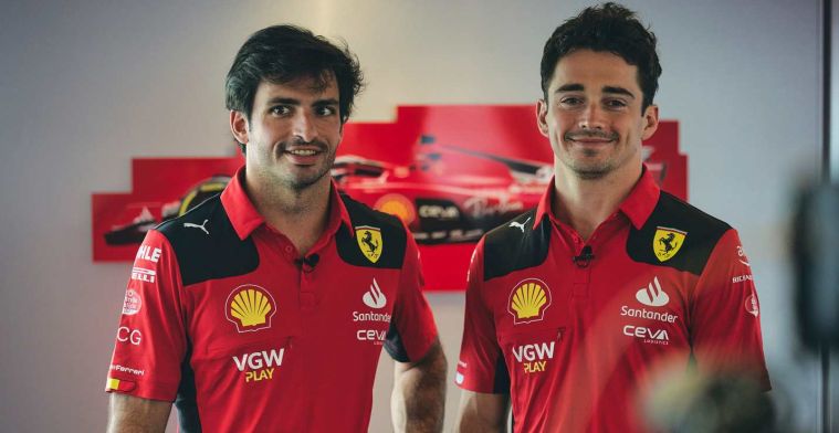Leclerc sprak hartig woordje met Sainz: 'Gingen allebei over de limiet'