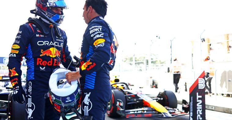 Internet ziet Verstappen en Perez roddelen na sprint shootout in Miami