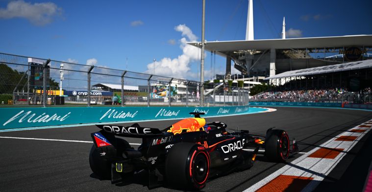 F1-stand coureurs | Verstappen blijft leiding behouden na Miami