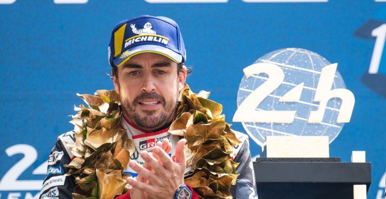 Complimenten voor Alonso: ‘Hij was bij Toyota een bijzondere coureur’